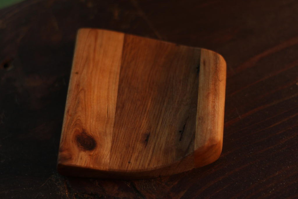 Red oak/cherry Spoon rest 4x4in